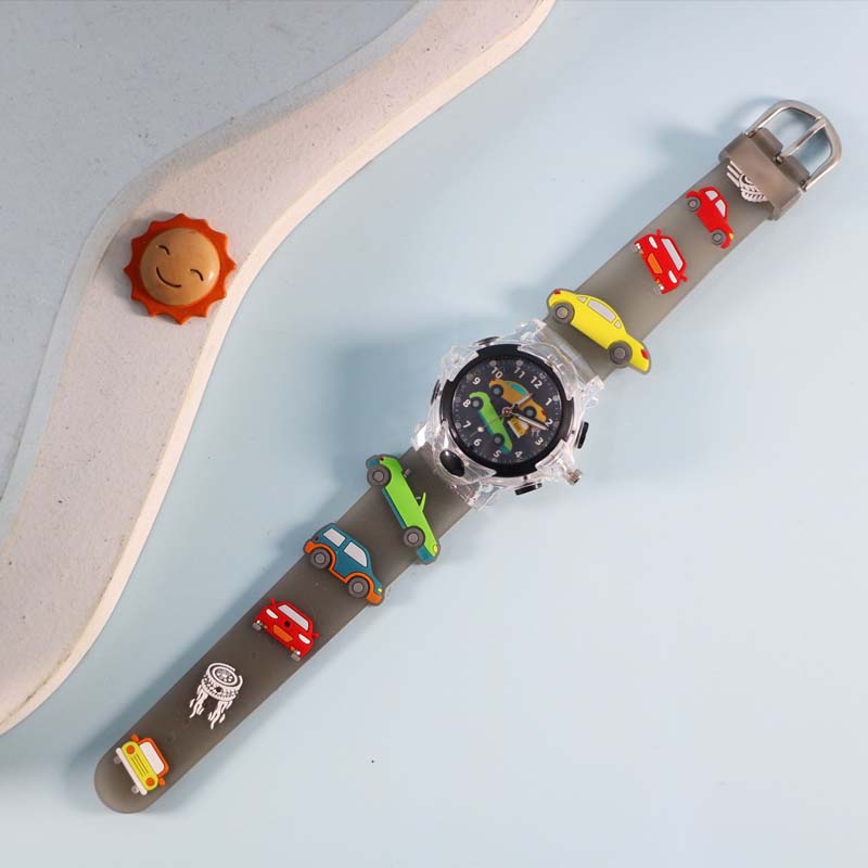 3D Cartoon Luminous Watch for Kids
