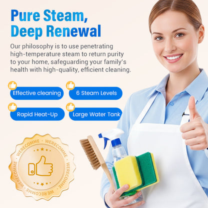 📢📢58% OFF !!!⏰Multifunctional High-Temperature Steam Cleaner For Home
