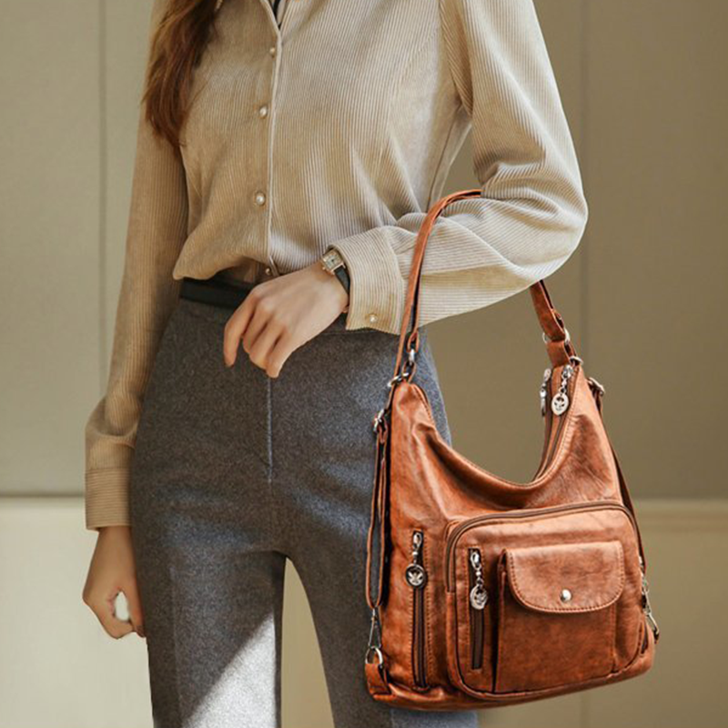 Convertible Multi-Pocket Shoulder Bag for Women 🚛 Free Shipping