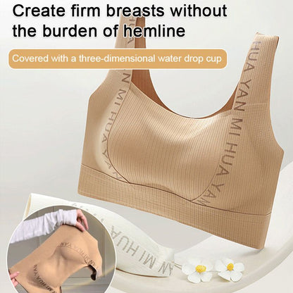 High Elasticity Wide-straps Non-marking Underwear Bra