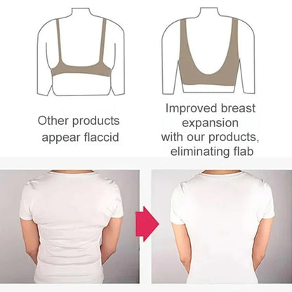 High Elasticity Wide-straps Non-marking Underwear Bra
