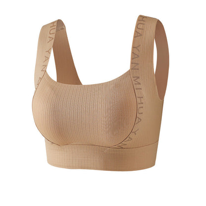 High Elasticity Wide-straps Non-marking Underwear Bra