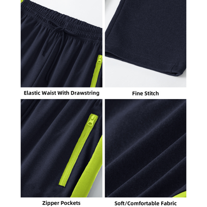Men's Full-Zip Running Jacket & Pants 2-Piece Set ✈️ Free shipping