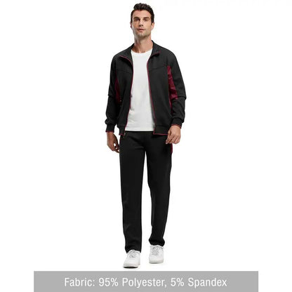 Men's Full-Zip Running Jacket & Pants 2-Piece Set ✈️ Free shipping