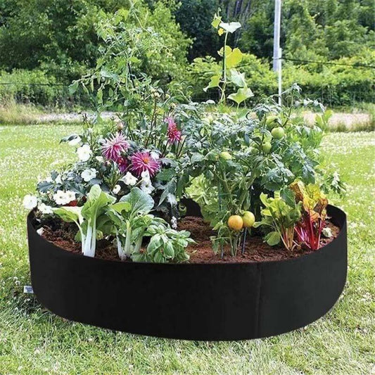 🌷Fabric Round Raised Garden Bed Planter Pots For Planting Herb Flower Vegetable Potato Plants