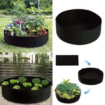 🌷Fabric Round Raised Garden Bed Planter Pots For Planting Herb Flower Vegetable Potato Plants