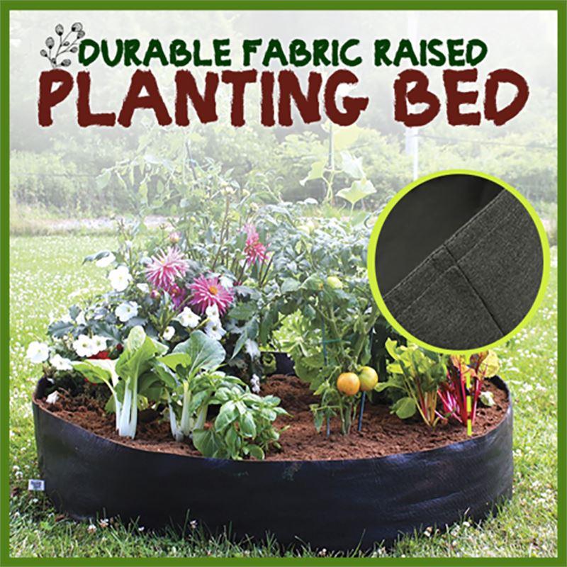 🌷Fabric Round Raised Garden Bed Planter Pots For Planting Herb Flower Vegetable Potato Plants