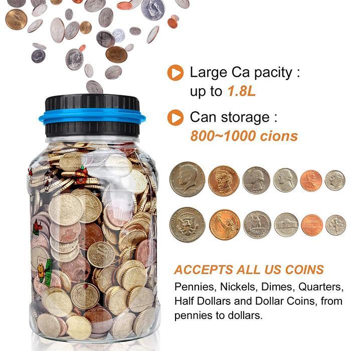 🎁New Arrival! 62% DISCOUNT - Digital Money Box