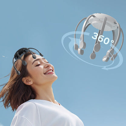 💆‍♂️ Intelligent Octopus Head Massager – Relaxing Kneading, Multiple Modes & Portable Design 🔋