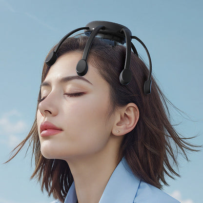 💆‍♂️ Intelligent Octopus Head Massager – Relaxing Kneading, Multiple Modes & Portable Design 🔋