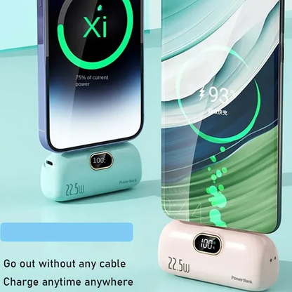 🏆Flash Sale⚡🎉£13.99 Today Only⏰5000mAh Mini Portable Charger Power Bank for phone🔋