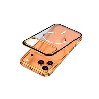 Magnetic Cooling Case with Alloy Slide-Lock Frame