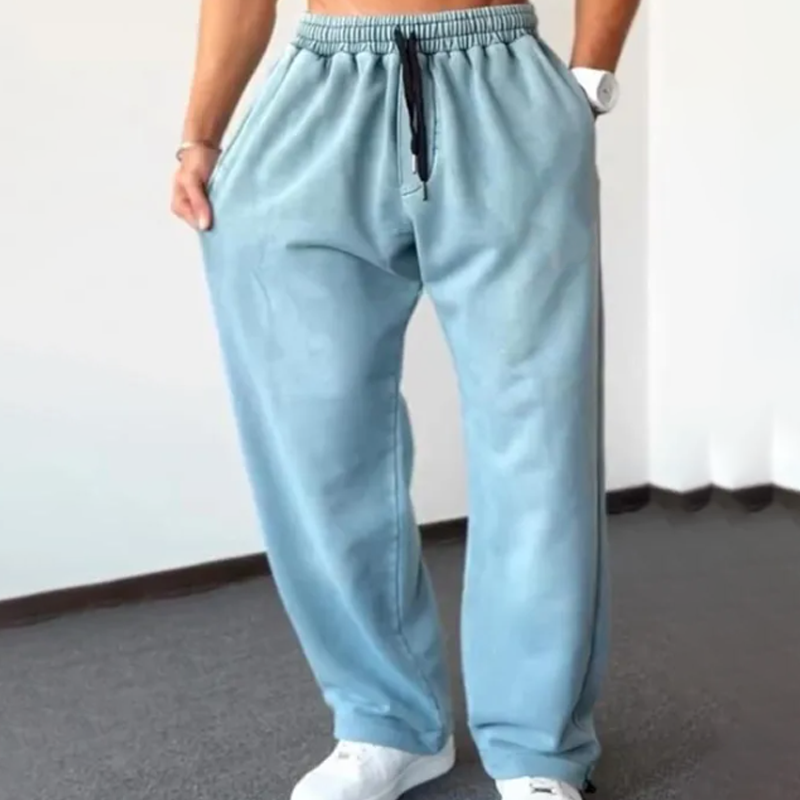 Men's Wide-Leg Drawstring Casual Pants 🚛Free Shipping