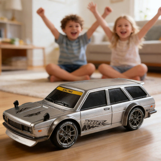 📢📢63 %  OFF !! ⏰1:24 Scale RC Drift Car with LED Lights