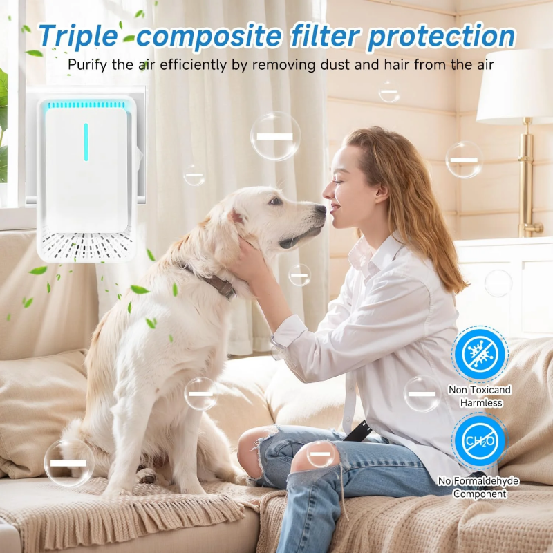 Quiet Clear Air Purifiers Plug🚛Free Shipping When You Buy Three