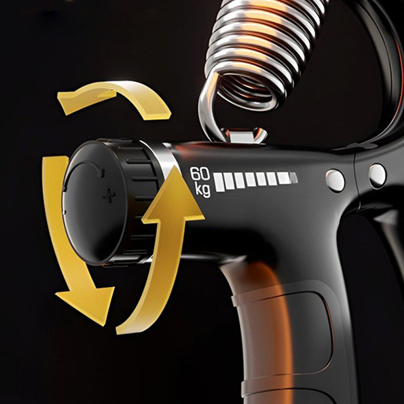 💪 Adjustable Counting Hand Grip Strength Trainer – 5 Resistance Levels, LCD Counter & Portable Design 🔋