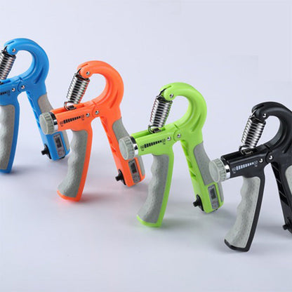 💪 Adjustable Counting Hand Grip Strength Trainer – 5 Resistance Levels, LCD Counter & Portable Design 🔋