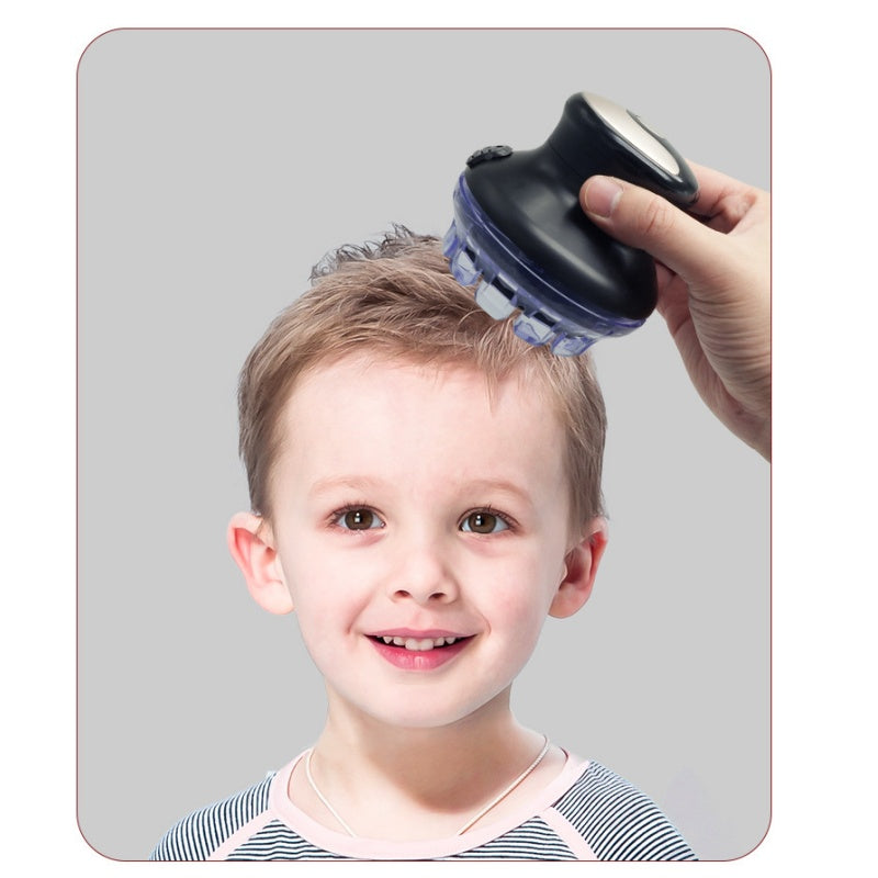 💡 Circular Electric Hair Clipper with LED Display – Self-Sharpening Blade, Adjustable Guard & Cordless Design ⚡