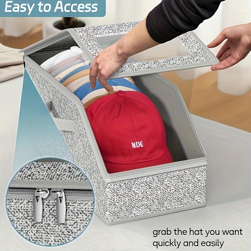 🧢 Stackable Cap Storage Boxes: Keep Your Caps Neat & Tidy✨