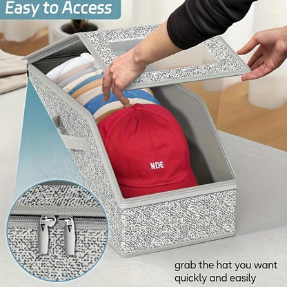 🧢 Stackable Cap Storage Boxes: Keep Your Caps Neat & Tidy✨