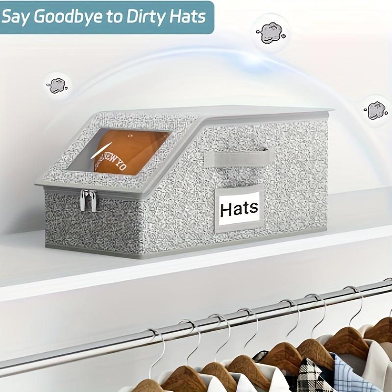 🧢 Stackable Cap Storage Boxes: Keep Your Caps Neat & Tidy✨
