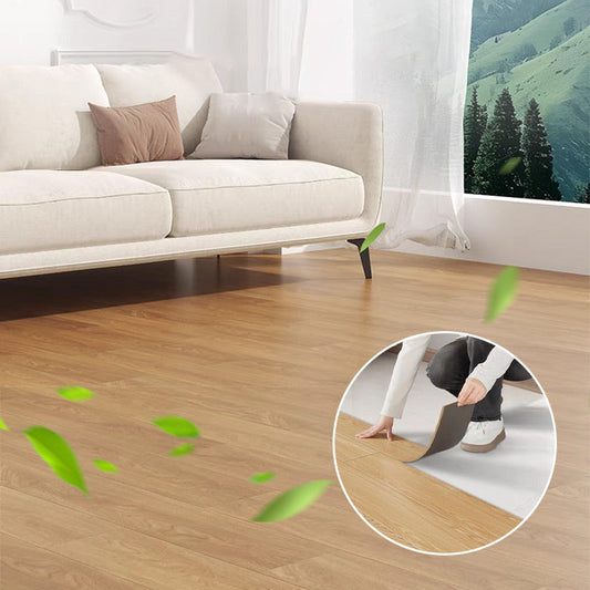 🧱（36 in × 6 in × 1/8 in）🏠 Wood Grain Peel And Stick Floor Tiles ， Self-Adhesive, Waterproof & Easy DIY Installation 🌿
