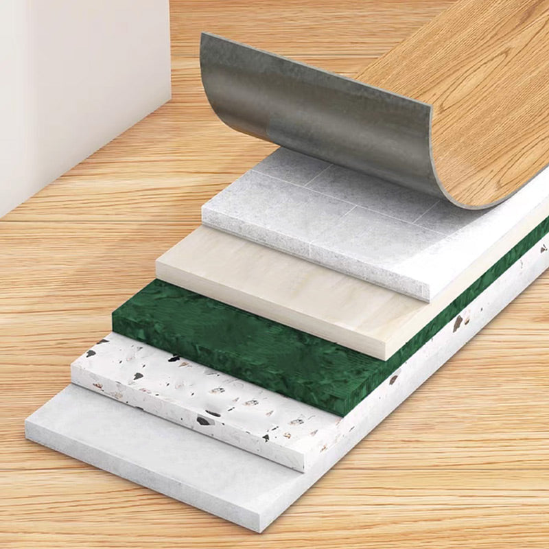 🧱（36 in × 6 in × 1/8 in）🏠 Wood Grain Peel And Stick Floor Tiles ， Self-Adhesive, Waterproof & Easy DIY Installation 🌿
