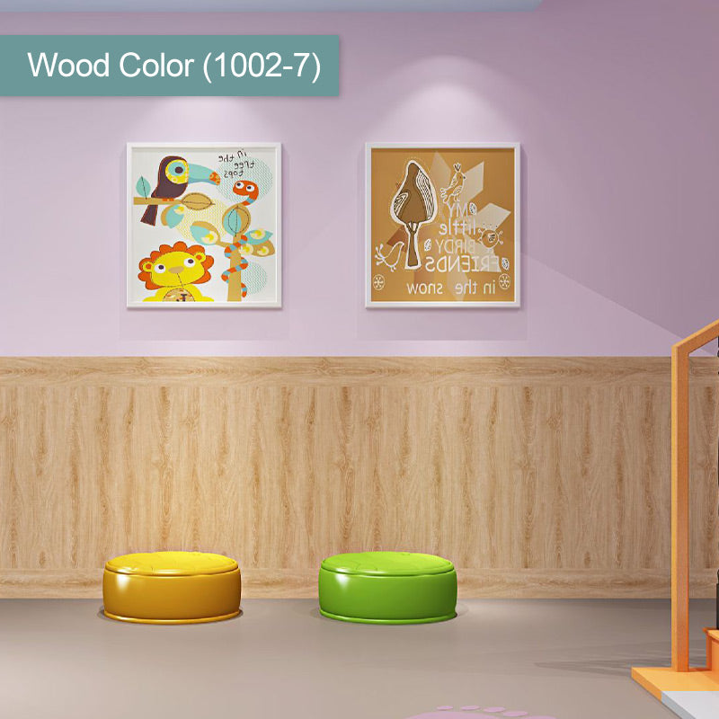 🧱（36 in × 6 in × 1/8 in）🏠 Wood Grain Peel And Stick Floor Tiles ， Self-Adhesive, Waterproof & Easy DIY Installation 🌿