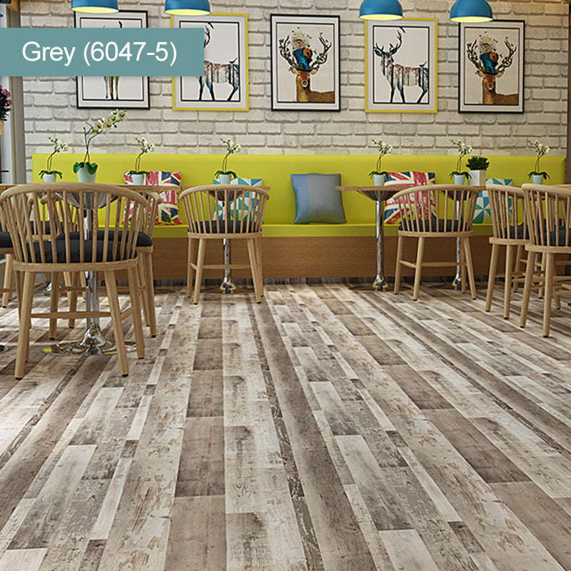 🧱（36 in × 6 in × 1/8 in）🏠 Wood Grain Peel And Stick Floor Tiles ， Self-Adhesive, Waterproof & Easy DIY Installation 🌿