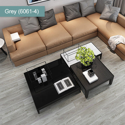 🧱（36 in × 6 in × 1/8 in）🏠 Wood Grain Peel And Stick Floor Tiles ， Self-Adhesive, Waterproof & Easy DIY Installation 🌿