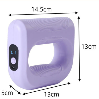 5-Speed Handheld Massager Ring with Adjustable Belt