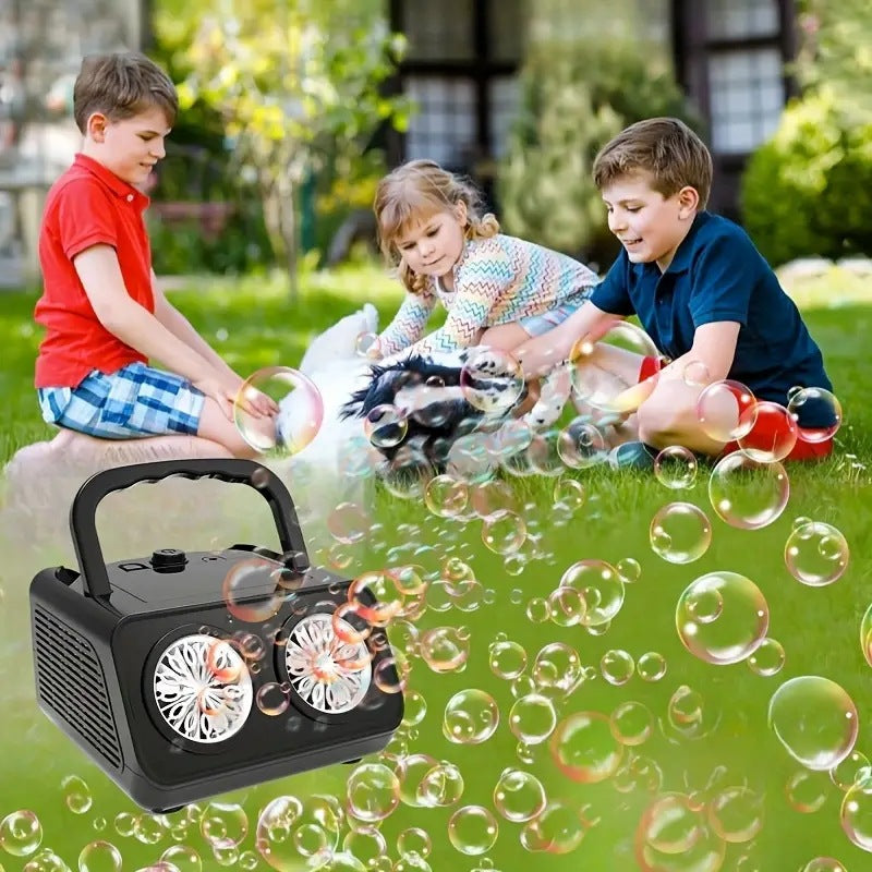 🔥Limited-time offer: 58% off handheld multi-hole bubble machine= instant fun for kids & adults.