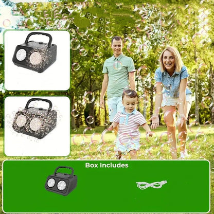 🔥Limited-time offer: 58% off handheld multi-hole bubble machine= instant fun for kids & adults.