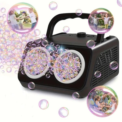 🔥Limited-time offer: 58% off handheld multi-hole bubble machine= instant fun for kids & adults.