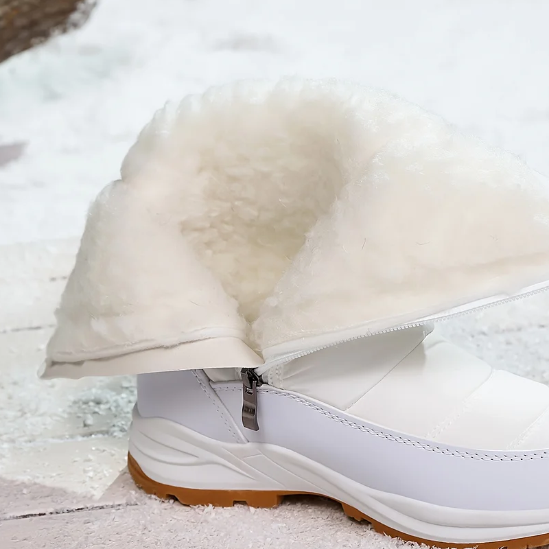Women's Ultra-Warm Faux Fur Lined Snow Boots