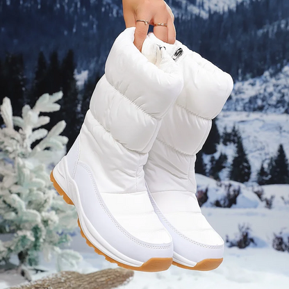 Women's Ultra-Warm Faux Fur Lined Snow Boots