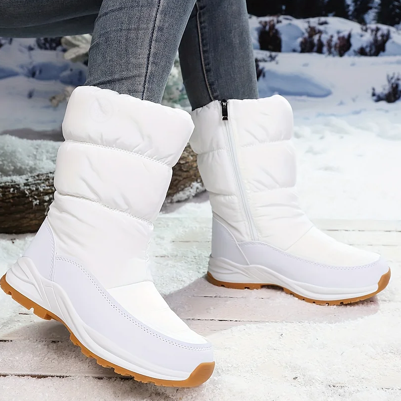 Women's Ultra-Warm Faux Fur Lined Snow Boots
