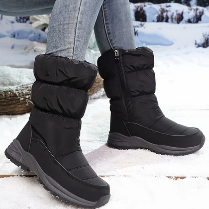 Women's Ultra-Warm Faux Fur Lined Snow Boots