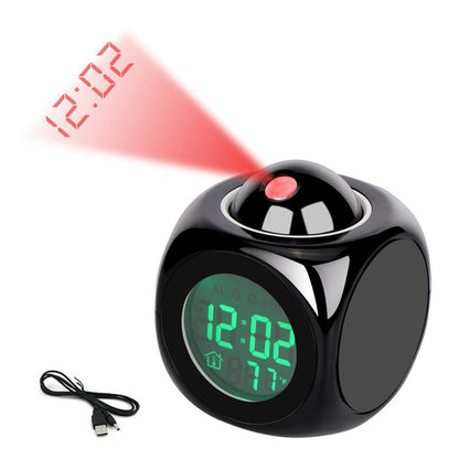 LED Digital Projection Alarm Clock