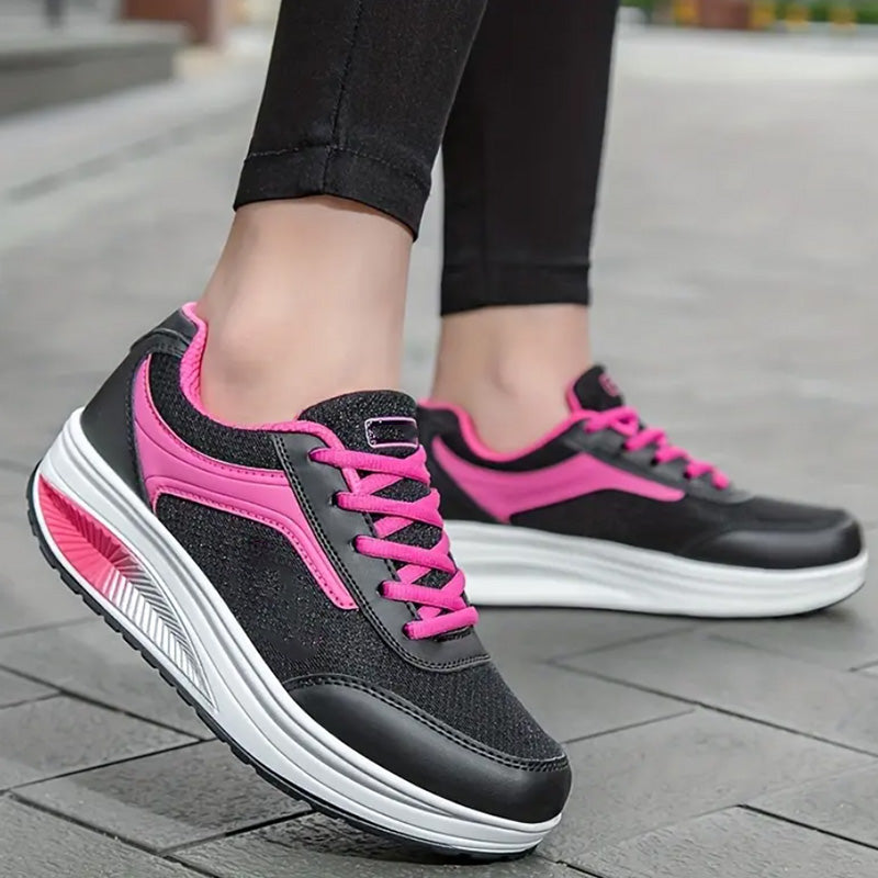 Women's Casual Breathable Thick Sole Sneakers