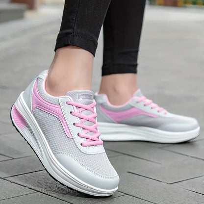 Women's Casual Breathable Thick Sole Sneakers