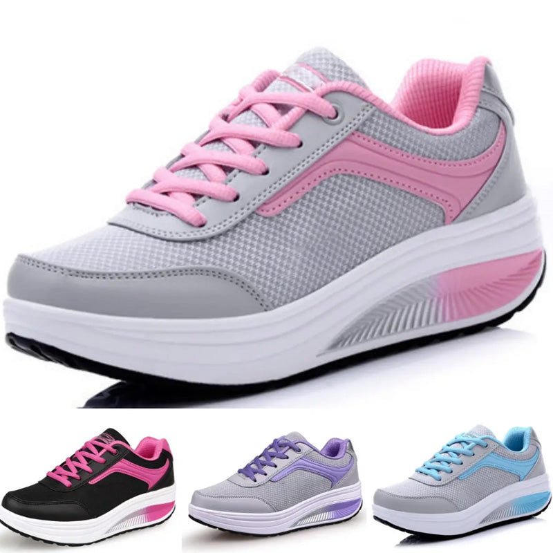 Women's Casual Breathable Thick Sole Sneakers