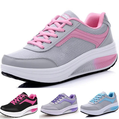 Women's Casual Breathable Thick Sole Sneakers