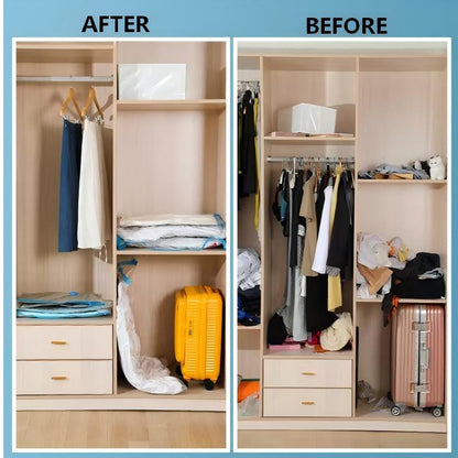 🥳2026 TOP-ANGEBOT🥳💞ÜBER 50.000 VERKÄUFE!📦🧺 Saisonale Aufbewahrung leicht gemacht. Auslaufsichere Vakuumbeutel für Decken & Kleidung – Halber Preis! 🧙‍♂️🛏️