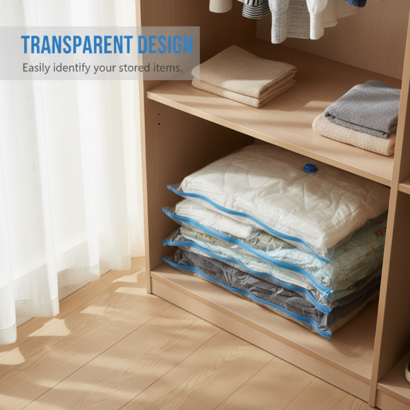 🥳2026 TOP-ANGEBOT🥳💞ÜBER 50.000 VERKÄUFE!📦🧺 Saisonale Aufbewahrung leicht gemacht. Auslaufsichere Vakuumbeutel für Decken & Kleidung – Halber Preis! 🧙‍♂️🛏️