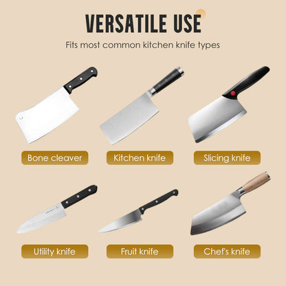 🔪Automatischer Küchenmesser-Schärfer✨Verleihen Sie Ihren Messern ein zweites Leben