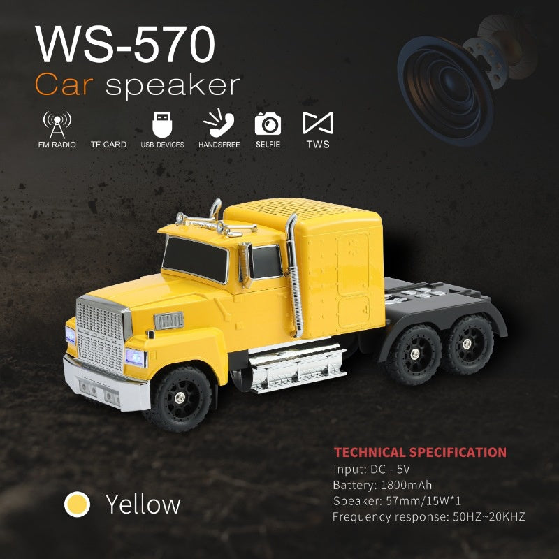 🔥2026 Hot Sale  🔥Truck Model Bluetooth Speaker 🚛Free Shipping