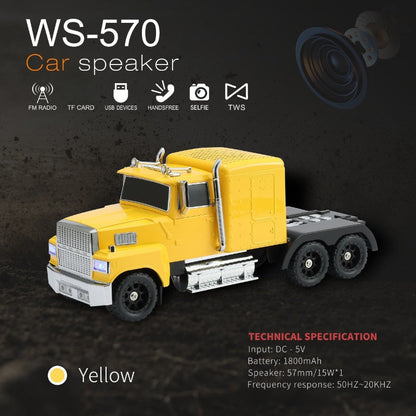 🔥2026 Hot Sale  🔥Truck Model Bluetooth Speaker 🚛Free Shipping