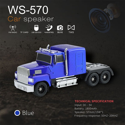 🔥2026 Hot Sale  🔥Truck Model Bluetooth Speaker 🚛Free Shipping