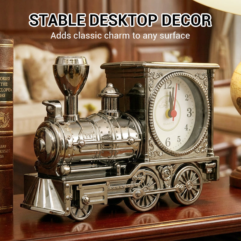 📢📢57% OFF !! ⏰Retro Locomotive Model Alarm ClockRetro Locomotive Model Alarm Clock